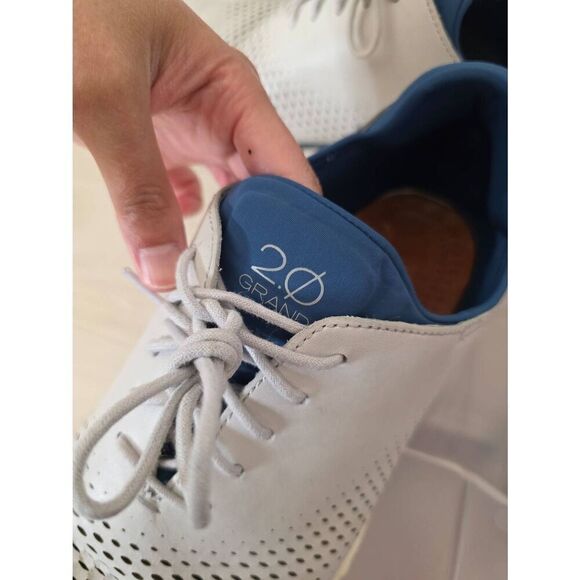 Cole Haan Men's 2.ZERØGRAND Laser Wingtip Oxfords Size 13M $300 - Picture 5 of 10